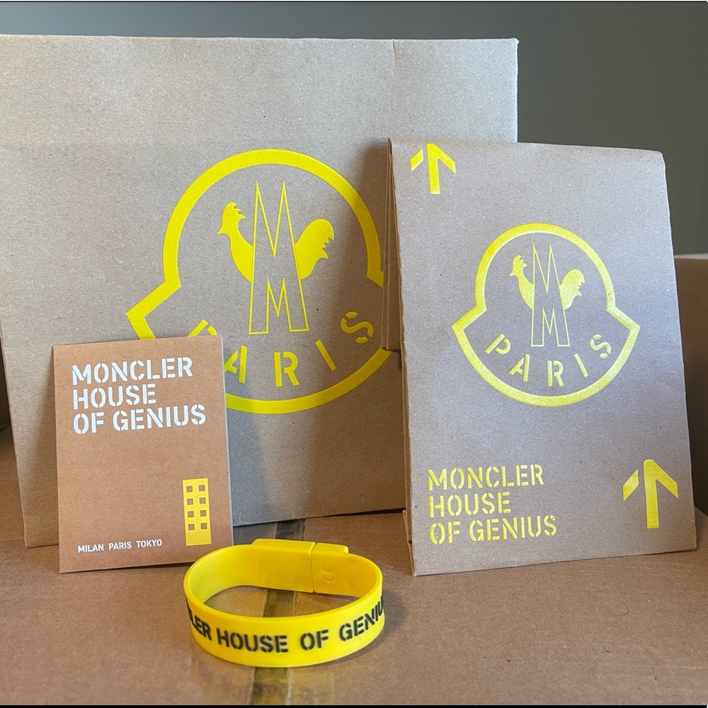 Moncler House of Genius USB Bracelet!